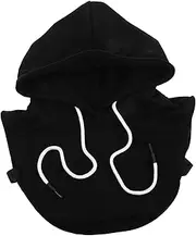[COMPUKAS] Decorative Pullover Black Hoodie Men Hoodies for Men Shirt Collar Inserts Women Coat Hood Replacement Costume Hoodie False Collars for Ladies Fake Collar Men's Hoodie Cotton