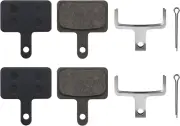 2 Pairs Replacement Disc Brake Pads Resin Semi-Metallic for Tektro A10.11 E10...