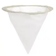 600 Mesh Paint Filter Bag 11.8" Dia Cone Shape Nylon Strainer for Filtering