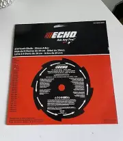 New OEM Echo Brushcutter 8" Knife Grass Blade 8 Tooth 20MM arbor 69600120331