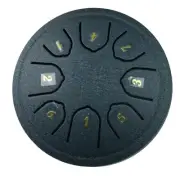 Carbon Steel Hollow Drum 4.5 Inch 8-Tone Beginner Steel Tongue Drum6249