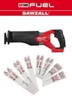 New Milwaukee Tool 2821-20 M18 Fuel Sawzall Reciprocating Saw & (16) Blades