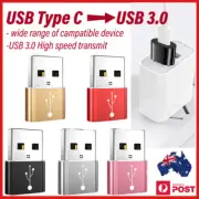 USB Type C Female to USB Type A Male 3.0 Adapter Convertor Port Connector Mobile