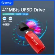 ORICO UFSD 411MB/S USB Flash Drive High Speed Type C Disk 512GB 256GB 128GB 64GB