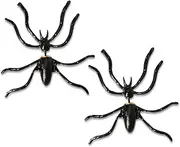 [YALLNASL] Halloween Spider Earrings for Women Girls - Black Web Cosplay Party Costume Jewelry Set - Scary Decorations