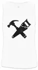 Carpenter Tools Men Tank Top Joiner Carpentry Woodwork Hammer Cabinet Maker