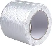 HOMOBABE Butyl Rubber Repair Tape Foil Sealant for Roofs Pipes and Sills Adhesion Low Temperature Resistance Easy Application