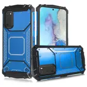 For Samsung S20 Plus 6.7" Metal Jacket Design Shockproof Case BLUE