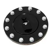 Aeroflow Billet Fuel Cell Cap Assembly (Black), AF85-2000BLK