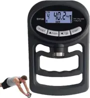 Digital Hand Dynamometer Grip Strength Tester 265Lbs/120Kg Grip Strength Meter