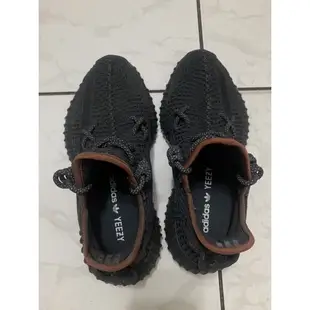 《二手轉賣✨》Adidas Yeezy Boost 350 V2 Black 黑天使 全黑 黑魂椰子 運動鞋