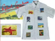 ROBERT GRAHAM Men's Shirt Size L RB01 T1G