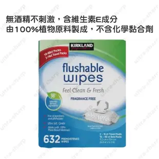 好市多 濕式衛生紙 60抽溼紙巾 可溶解 無酒精 免運 現貨 Kirkland 科克蘭 溼式衛生紙 濕紙巾 面紙 URS