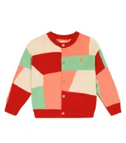 [The Animals Observatory] The Animals Observatory Toucan cotton-blend cardigan Y 8 multicoloured