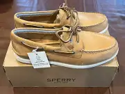 SPERRY TOP SIDER A/O PLUSHWARE OATMEAL MEN'S BOAT SHOE SIZE 11.5