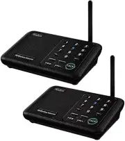 2Units 10 Channel FM Wireless Intercoms Home System 1 Mile for House Office New