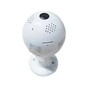 360 Degree Light Bulb Ip Camera With 1.3Mp Lens - Motion Detection E-Mail Alarm Tf Card App Push - 10M Ir Distance