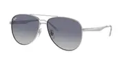 Ray-Ban RB3712D Asian Fit 003/4L Men's Sunglasses Silver Size 62