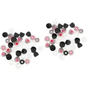 2 Count Silicone Ear Cap Work Tips for Earphones Bud Replacement Earbud