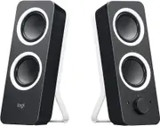 Logitech Z200 Stereo Speaker Clear Stereo Sound (Black)