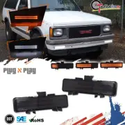 Smoke Switchback LED Paking Signal Light For 83-93 Chevrolet S10 / 82-90 GMC S15 (for: Chevrolet)