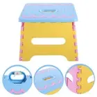 Folding Kitchen Stool Bath Chair Cartoon Dining Room Baby Child