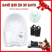 1 Set Mini Detox Machine Ionic Cleanse Foot Spa Bath Massage + Arrays Tub Basin