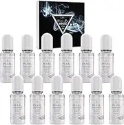 White Epoxy UV Resin Pigment - 4oz Crystal Transparent White Epoxy Resin Dye for UV Resin Coloring, DIY Resin Art Jewelry Making - Concentrated UV Resin Colorant for Paint, Tumbler, Craft - 120ml
