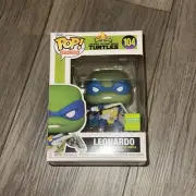 Funko Pop! Leonardo Power Rangers TMNT 104 2022 Summer Convention (Protector)