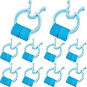 Nose Stop Clips Nasal Nose Stopper Clips Plastic Foam Nose Clips Disposable Sponge Clip