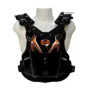 NEW HRP FLAK JAK IMS "Black OPS" LT motocross chest protector Large 145-190 lb