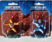 Masters Of The Universe Mattel Micro Collection Set Of 2 - He Man & Skeletor