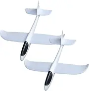 ERINGOGO Playful Boys and Girls' Airplane Toy Hand-Throwing Glider Planes Foam Aeroplane Toys for Boys and Girls DIY Painting Fun