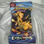 Pokémon TCG: XY Evolutions Sleeved Blister Booster Charizard Art New