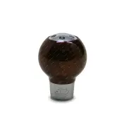 SAAS Wood Finished Gear Knob Round Shift Knob Shifter Lever Universal