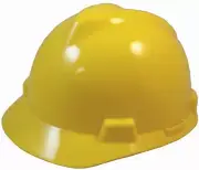 MSA V-Gard Cap Style Hard Hat - Yellow