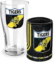 Richmond Tigers AFL Heritage Pint Glass and Can Cooler