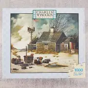 Charles Wysocki Peddler's Hope Chest 1000 PC Puzzle Hasbro MB SEALED NEW