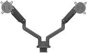 One For All Dual Arm Solid Series Monitor Arm - Black