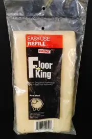 Wool Wax Applicator Refill #2952 For Tile Or Hardwood Fits # 2902 By Floor King