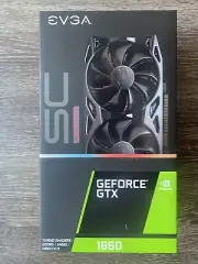 EVGA GeForce GTX 1660 SC ULTRA GAMING 06G-P4-1067-KR 6GB GDDR5 Dual Fan GPU