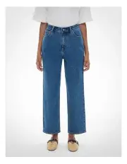 [Witchery] Crop Straight Jean in Indigo