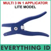 LEADER MULTI 3 IN 1 APPLICATOR LITE SHEEP EAR TAGGER MULTI TAGS MULTIPIN