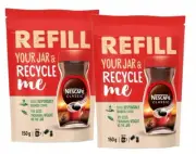 Pack of 2 x Nescafe CLASSIC Instant Coffee - Refill Bag 2 x 150g / 10.46oz