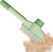 Dog Grooming Comb,Long Hair Matting Self-Cleaning Brush | Multifunctional Dog Comb Grooming Tool for Shedding Hair Cleaning Portable Design for Indoor Puppy Kitten Bath