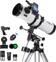 Telescope 130EQ Astronomical Reflector Telescopes - Manual Equatorial Telescope