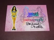 2015 Benchwarmer BRYIANA NOELLE #18 Pink Archive Foil Auto PLAYBOY Playmate 2013