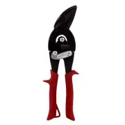 MIDWEST Blackout Series Aviation Snip - Left Cut Offset Tin Cutting Shears wi...