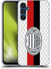 Head Case Designs Officially Licensed AC Milan Away 2023/24 Crest Kit Gel Case [Military Grade Protection] Compatible with Samsung Galaxy A15