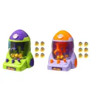 Claw Machine Table Dispenser Vending Toy Handheld Crane Hand Crank Grab Doll Toy